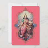 Der Mystiker Indiens 28 - Grußkarte Ankündigung (Vorderseite)