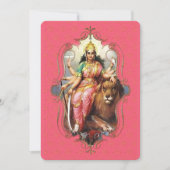 Der Mystiker Indiens 33 - Grußkarte Ankündigung (Vorderseite)