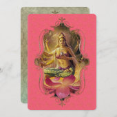 Der Mystiker Indiens 40 - Grußkarte Ankündigung (Vorne/Hinten)