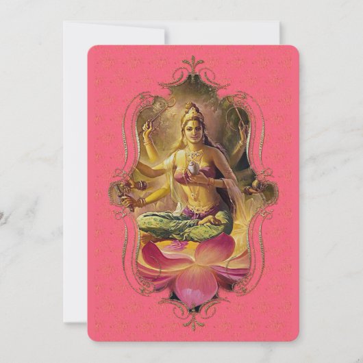 Der Mystiker Indiens 40 - Grußkarte Ankündigung (Vorderseite)