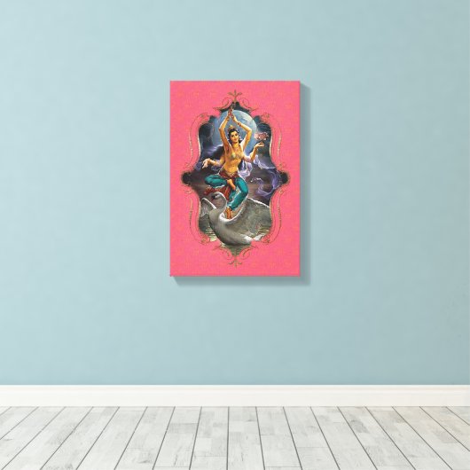 Der Mystiker Indiens 42 - überzogene Leinwand (Insitu (Holzboden))