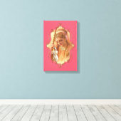 Der Mystiker Indiens 43 - überzogene Leinwand (Insitu (Holzboden))