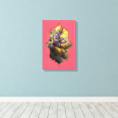 Der Mystiker Indiens 44 - verschlungene Canvas Leinwanddruck (Insitu (Holzboden))