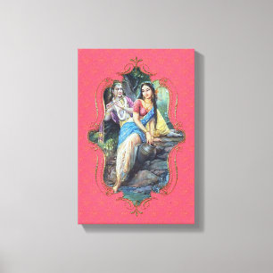 Der Mystiker Indiens 45 - überzogene Leinwand