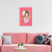 Der Mystiker Indiens 51 - überzogene Leinwand (Insitu (Wohnzimmer))