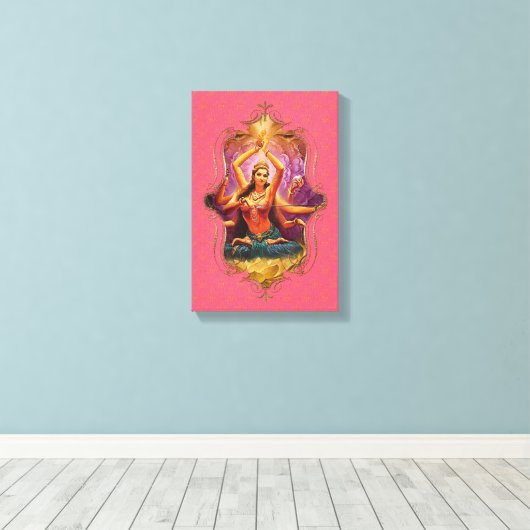 Der Mystiker Indiens 53 - überzogene Leinwand (Insitu (Holzboden))