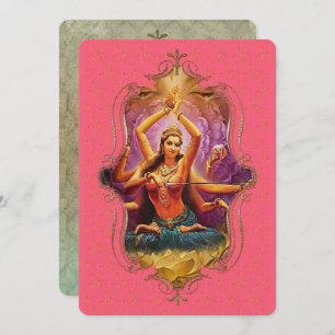 Der Mystiker Indiens 54 - Grußkarte Ankündigung