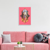 Der Mystiker Indiens 8 - verschlungene Leinwand (Insitu (Wohnzimmer))