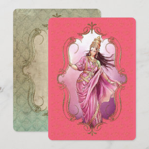 Der Mystiker Indiens 9 - Grußkarte Ankündigung