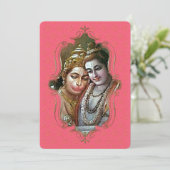 Der Mystiker von Indien 27 - Grußkarte Ankündigung (Stehend Vorderseite)