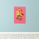 Der Mystiker von Indien 40 - überzogene Leinwand (Insitu (Holzboden))