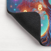 Der mystische Baum des Lebens Mousepad (Ecke)
