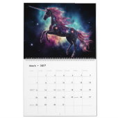 Der mystische Einhornkalender Kalender (Mär 2027)
