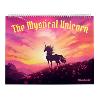 Der mystische Einhornkalender Kalender