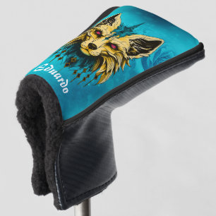 Der mystische Fuchskopf, nobel und geheimnisvoll. Golf Headcover