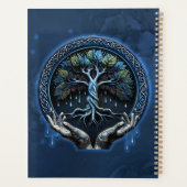 Der mystische keltische Baum des Lebens Planer (Rückseite)