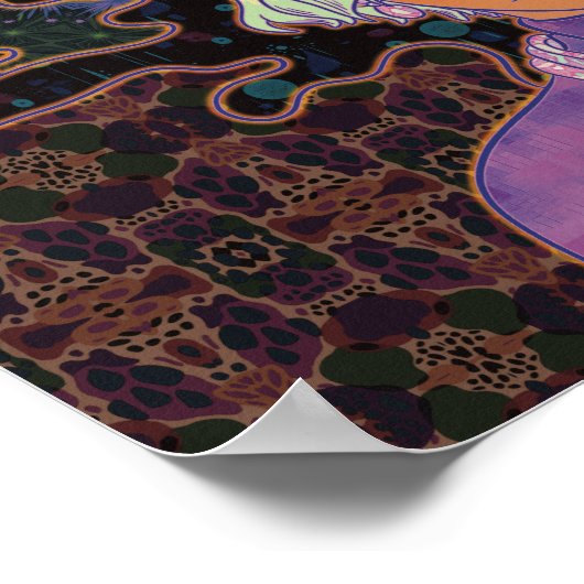 Der mystische Mann Poster (Ecke)