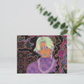 Der mystische Mann Postkarte (Stehend Vorderseite)
