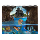 DER MYSTISCHE MERMAID KALENDER (Rückseite)
