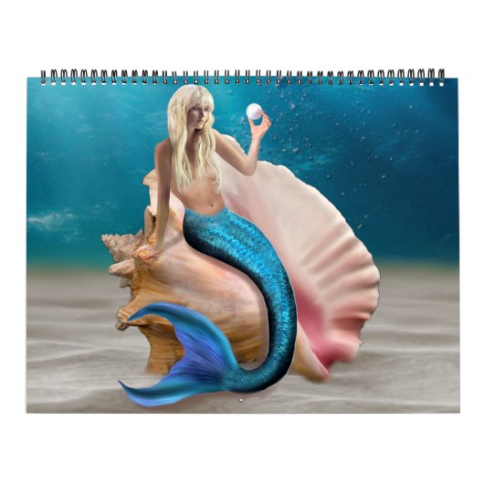 DER MYSTISCHE MERMAID KALENDER (Titelbild)