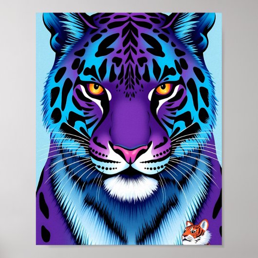 Der mystische Tiger Poster (Vorne)