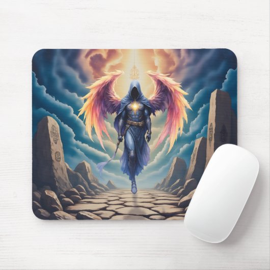 Der mystische Wächter der Hoffnung  Mousepad (Mit Mouse)