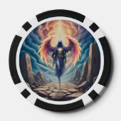 Der mystische Wächter der Hoffnung Pokerchips (Rückseite)