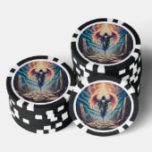 Der mystische Wächter der Hoffnung Pokerchips (Stapel)