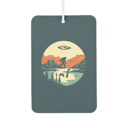 Der mythische Hintergrund Autolufterfrischer (Vorderseite)