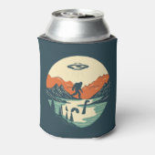 Der mythische Hintergrund Cooler Dosenkühler (Kanne Rückseite)