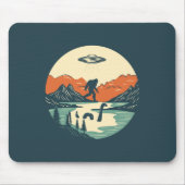 Der mythische Hintergrund Mousepad (Vorne)