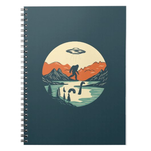 Der mythische Hintergrund Notizblock (Vorderseite)