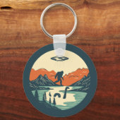 Der mythische Hintergrund Schlüsselanhänger (Rückseite)