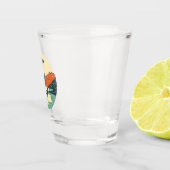 Der mythische Hintergrund Schnapsglas (Rechts)