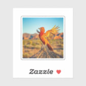 Der mythische Phönix, Arizona Aufkleber (Blatt)