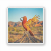 Der mythische Phönix, Arizona Aufkleber (Vorderseite)