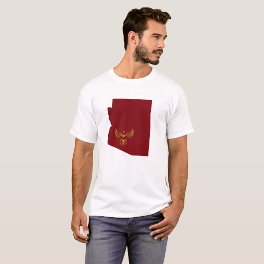 Der mythische Phönix, Arizona T-Shirt (Vorne ganz)