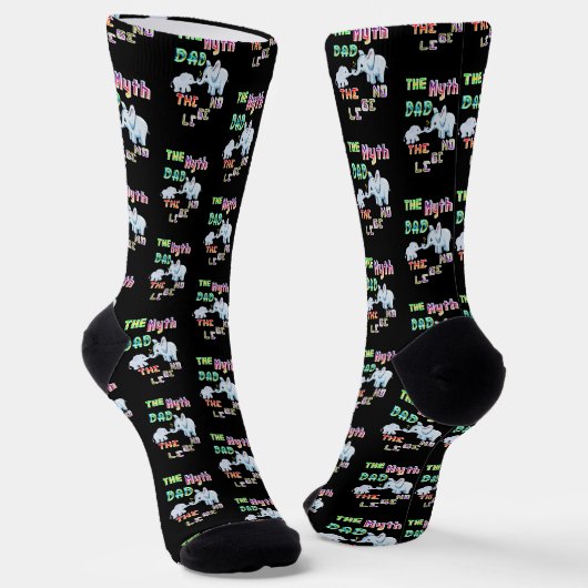 Der Mythos Vater der Legende Socken (Gewinkelt)