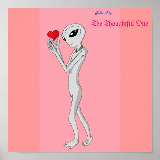 Der nachdenkliche poster (Vorne)