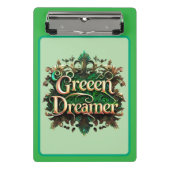 "Der Nachhaltige Weg" Mini Klemmbrett (Vorderseite)