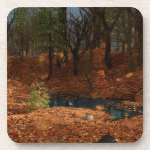 Der Nachmittag des Jahres Kork-Unterlagen Getränkeuntersetzer