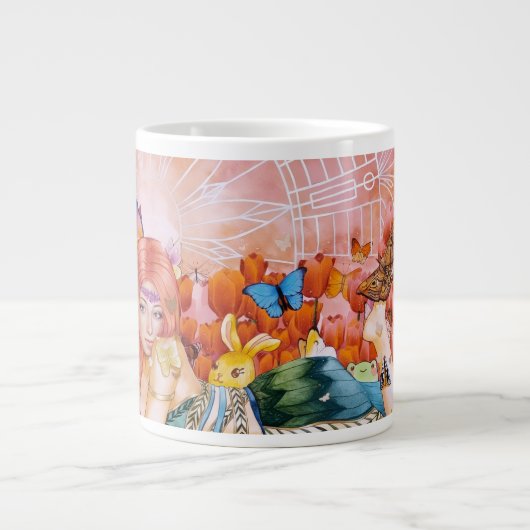 Der Nachmittag Jumbo-Tasse (Vorderseite)