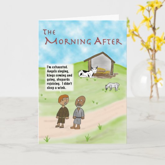 Der Nachmittag Karte (Gelbe Blume)