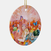 Der Nachmittag Keramik Ornament (Rechts)