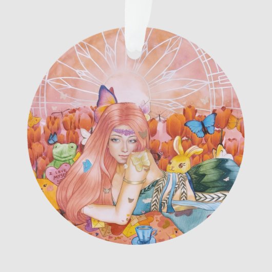 Der Nachmittag Ornament (Vorderseite)