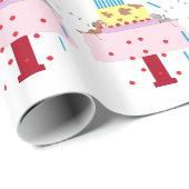 Der Nachmittagsschlaf - Verspäteter Geburtstag: Geschenkpapier (Rolleneckpunkt)