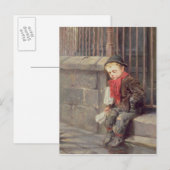 Der Nachrichtenjunge Postkarte (Vorne/Hinten)