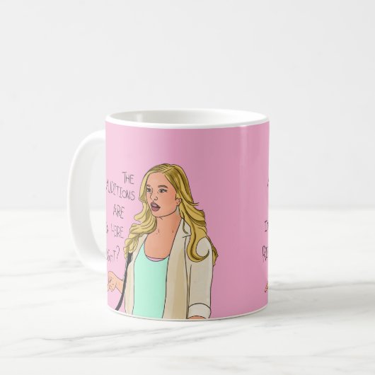 Der nächste Schritt "Die Audits sind hier drin?" Kaffeetasse (Vorderseite Links)