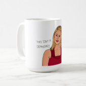 Der nächste Schritt "Es ist eine Emilyokratie" Kaffeetasse (Vorderseite Links)