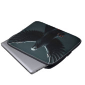 „Der Nachtadler“ Laptopschutzhülle (Vorne Knopf)